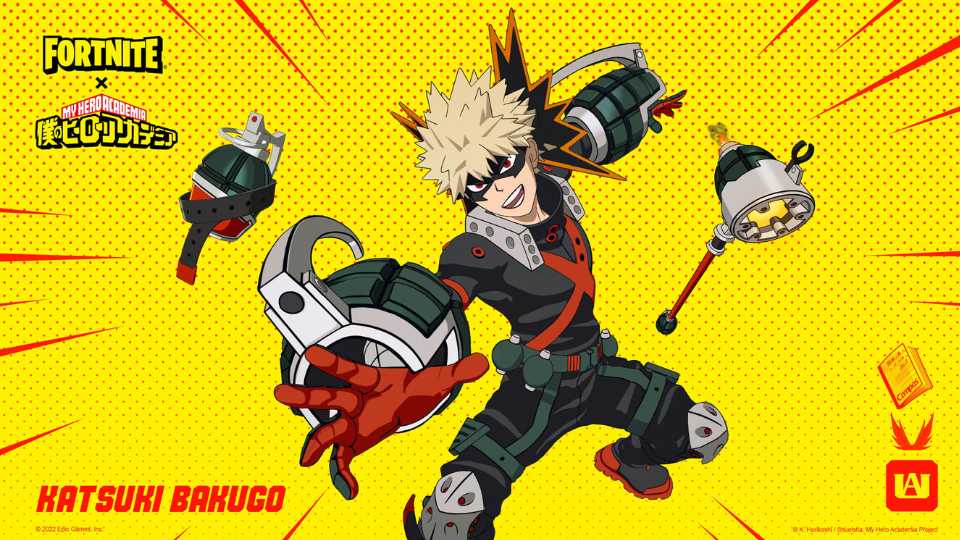 Fortnite My Hero Academia – Katsuki Bakugo