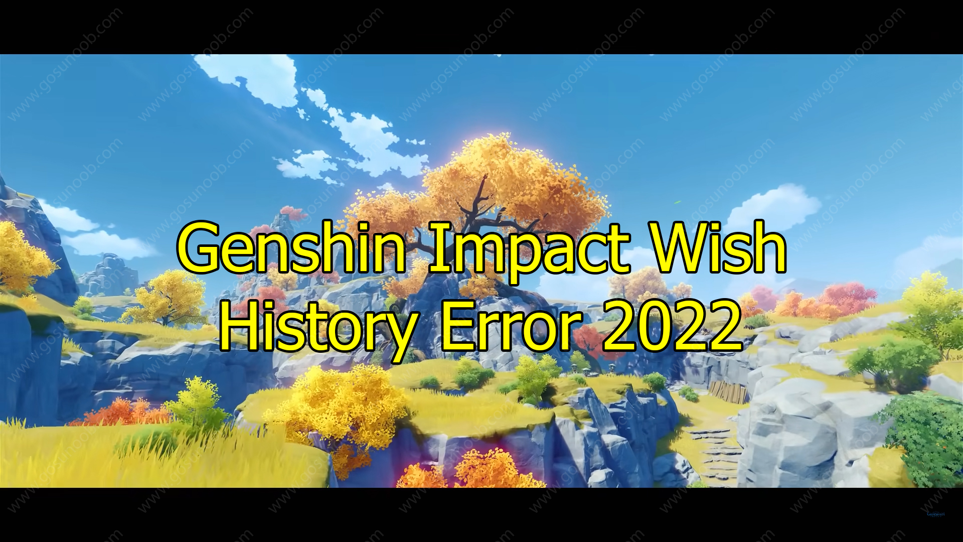 Genshin Impact Wunschverlaufsfehler 2022