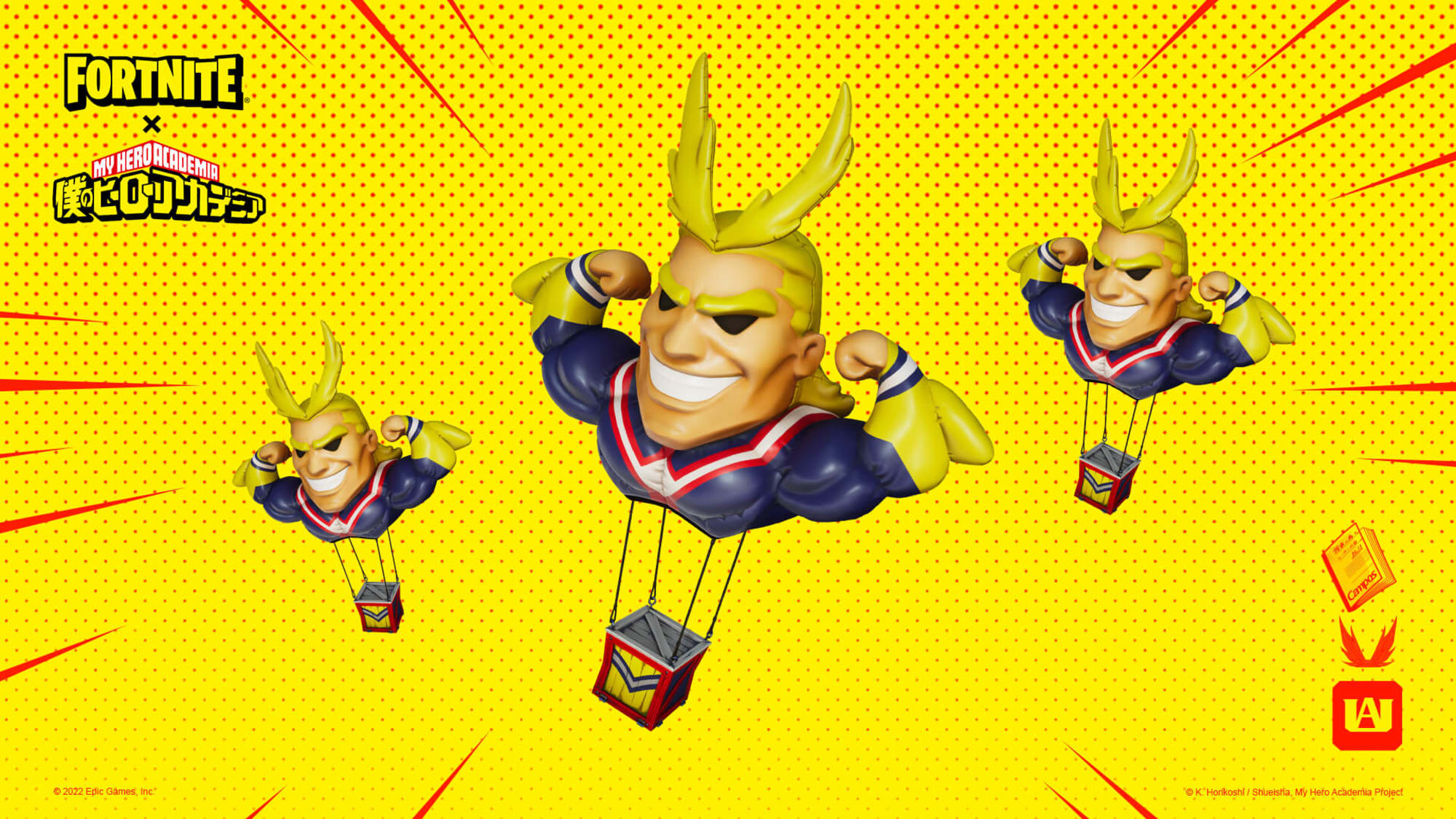 Was waren Crossover-Mythics in Fortnite, die zu My Hero Academia führten?