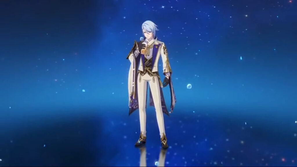5 Gründe, warum Kamisato Ayato Ihr nächster Genshin Impact-Ehemann sein sollte Kamisato Ayato trinkt Boba-Tee in Genshin Impact