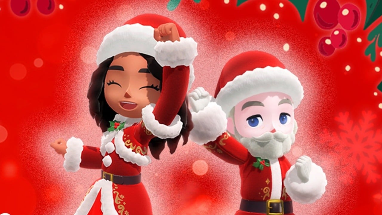 Erinnerung: Schalte ein kostenloses Weihnachtsmann-Outfit in Nintendo Switch Sports frei
