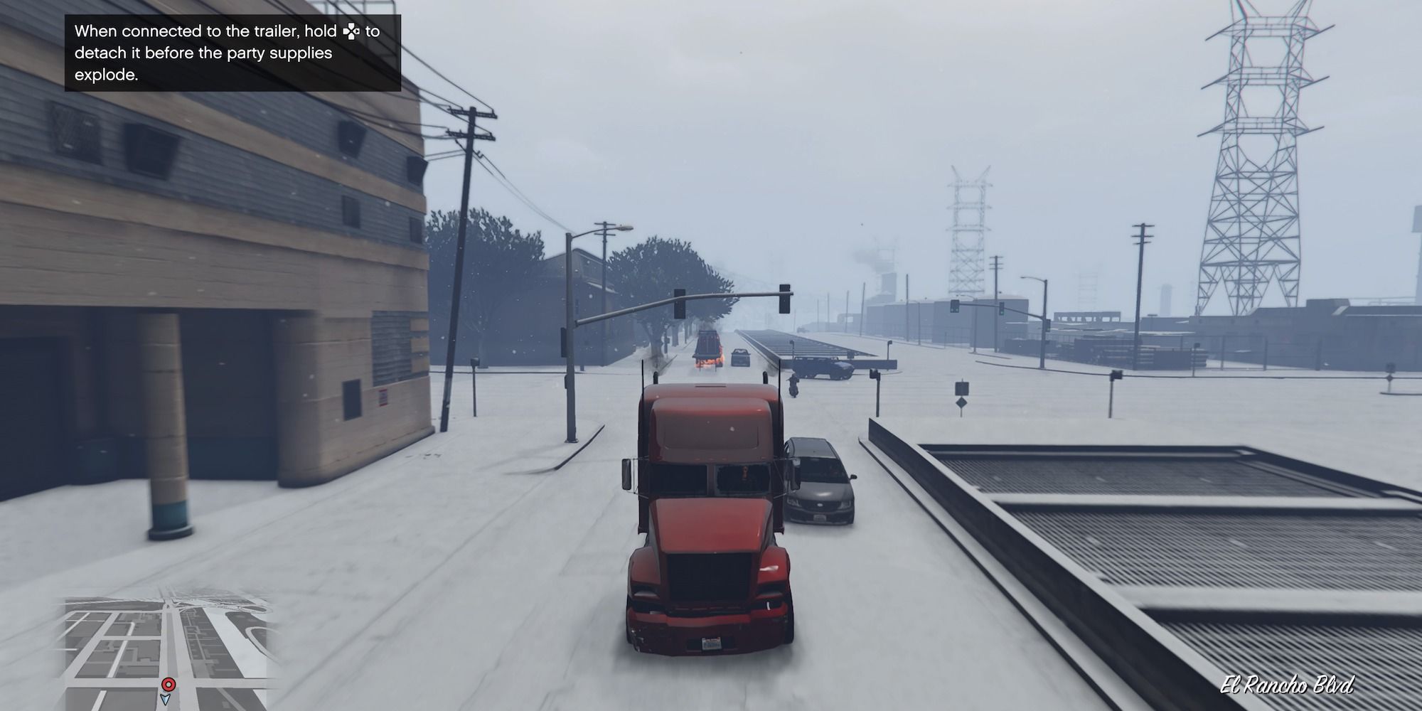 Trennen der Partyversorgung vom LKW GTA Online