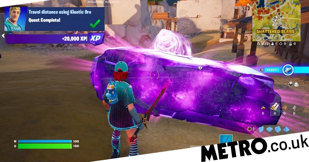 Fortnite Kinetic Ore: Wo es zu finden ist und wie man die Entfernung zurücklegt