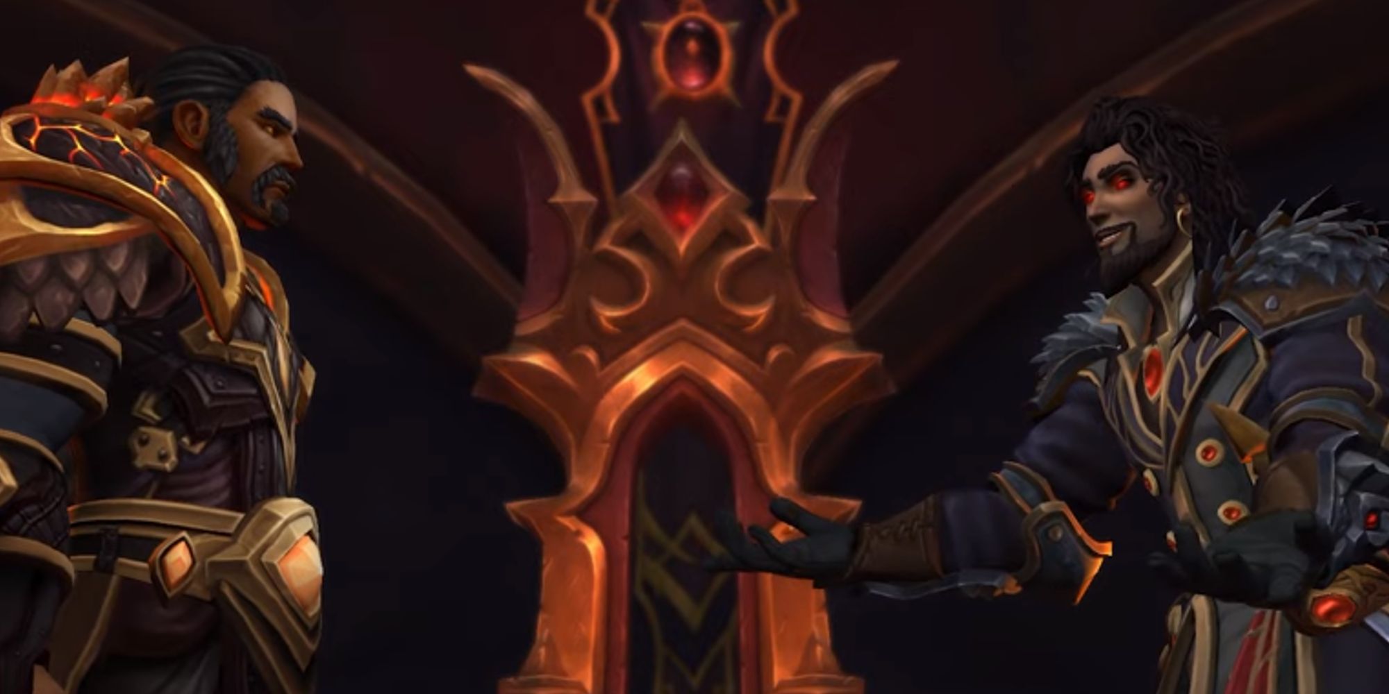 Wrathion und Sabellian aus World of Warcraft Dragonflight