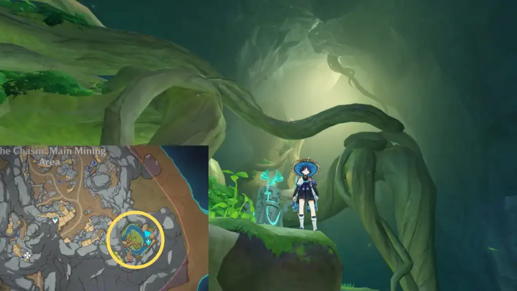 So gelangen Sie von The Chasm Underground Mines in Genshin Impact nach Sumeru