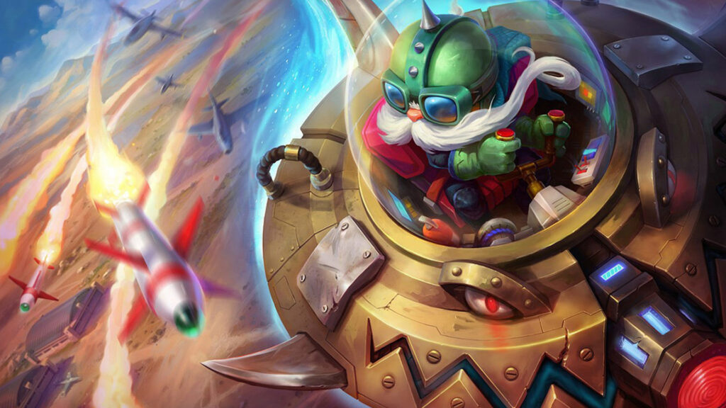 League of Legends UFO Corki-Splash-Art