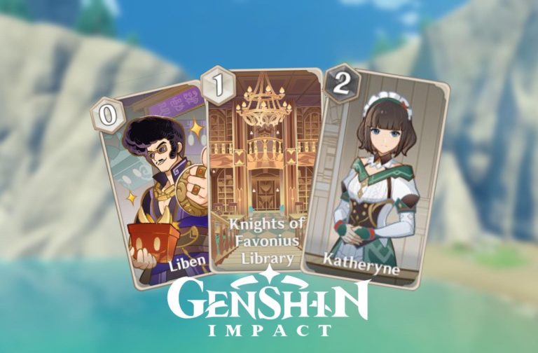 Beste Unterstützungskarten in Genius Invokation TCG in Genshin Impact