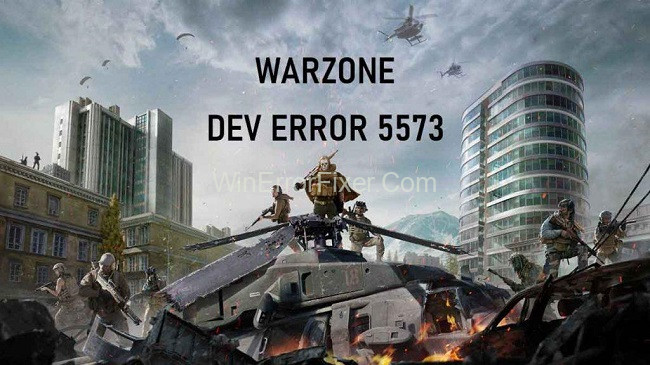 Dev Error 5573
