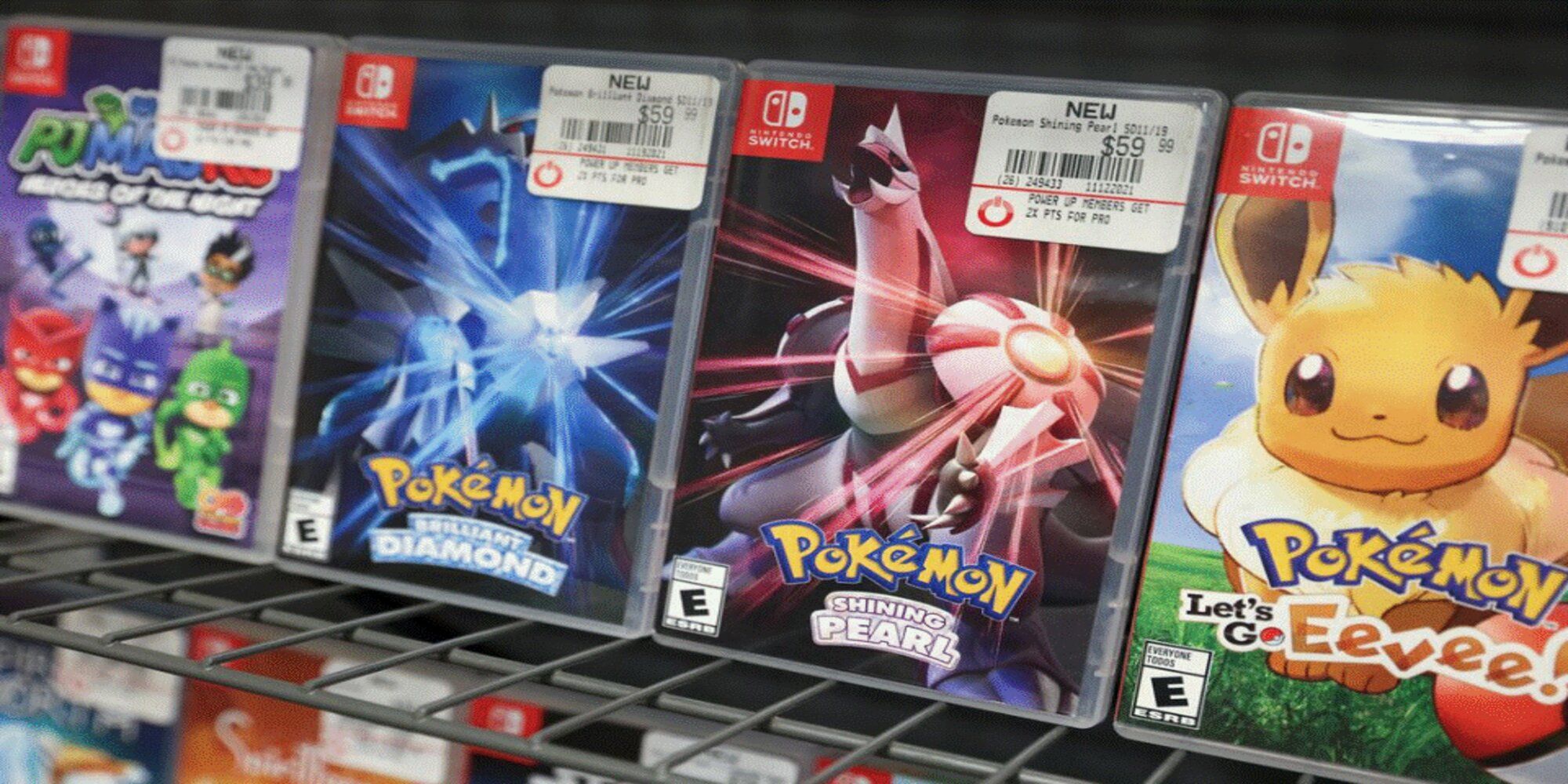 Pokemon games on sale in a GameStop-1