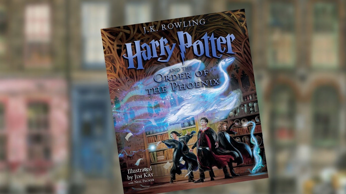 Cyber ​​Week Deal: Alle Harry Potter Illustrated Edition Hardcover-Bücher im Angebot, einschließlich Orden des Phönix