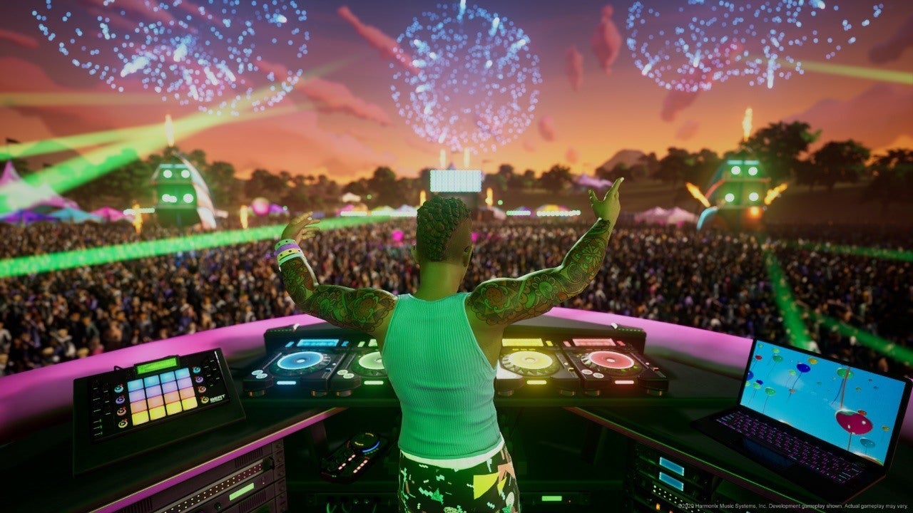 DJ Game Fuser zu Sunset Live Services