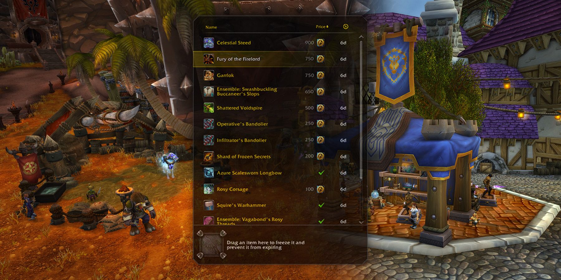 World Of Warcraft Trading Post Feature