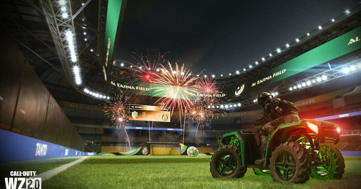 Der neue Warzone Cup von Call of Duty sieht Rocket League sehr ähnlich