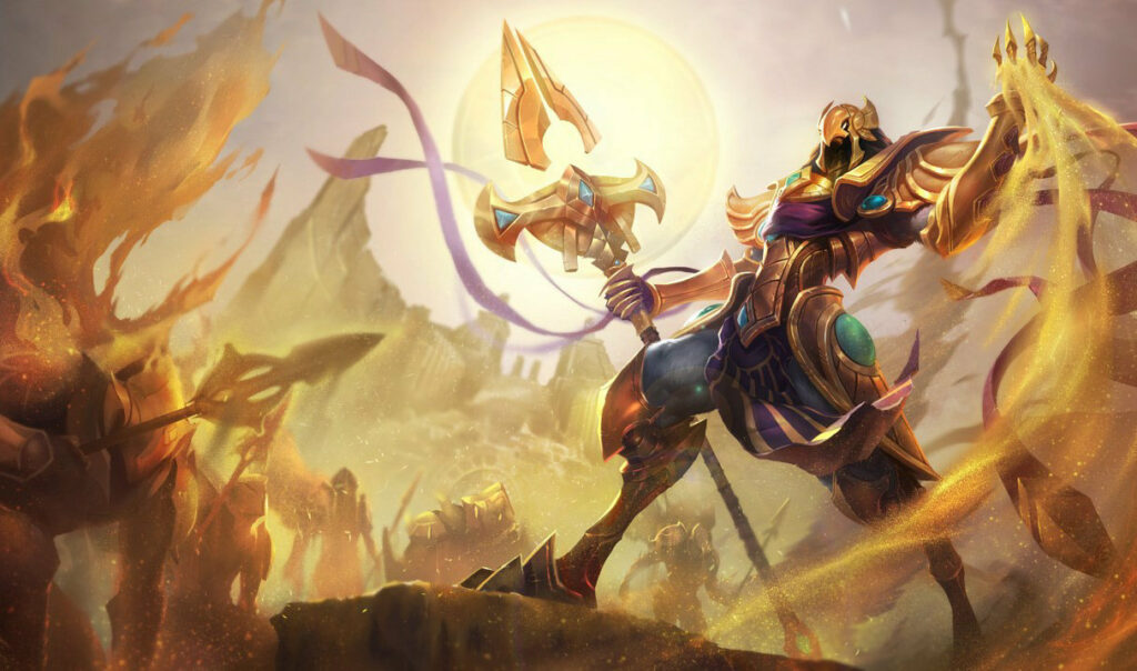 League of Legends, Azir-Splash-Art
