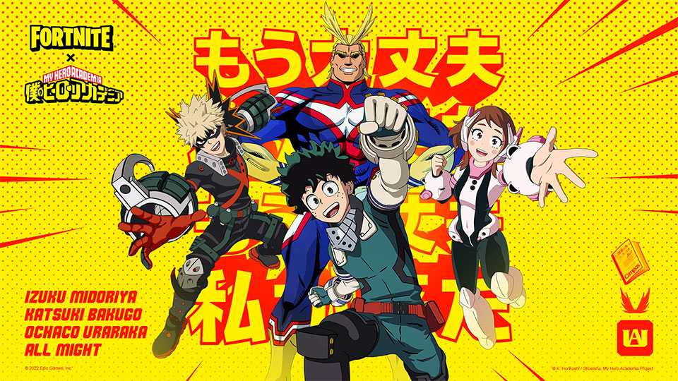 Einzelheiten zum Kooperationsereignis von Fortnite x My Hero Academia