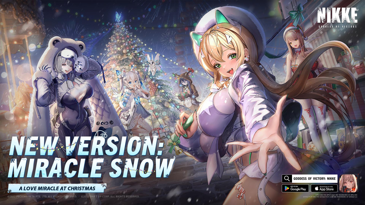 Es ist Weihnachtszeit im neuen GODDESS OF VICTORY: NIKKE Update!