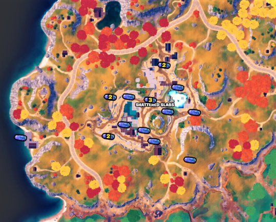 fortnite kinetic erzstandorte