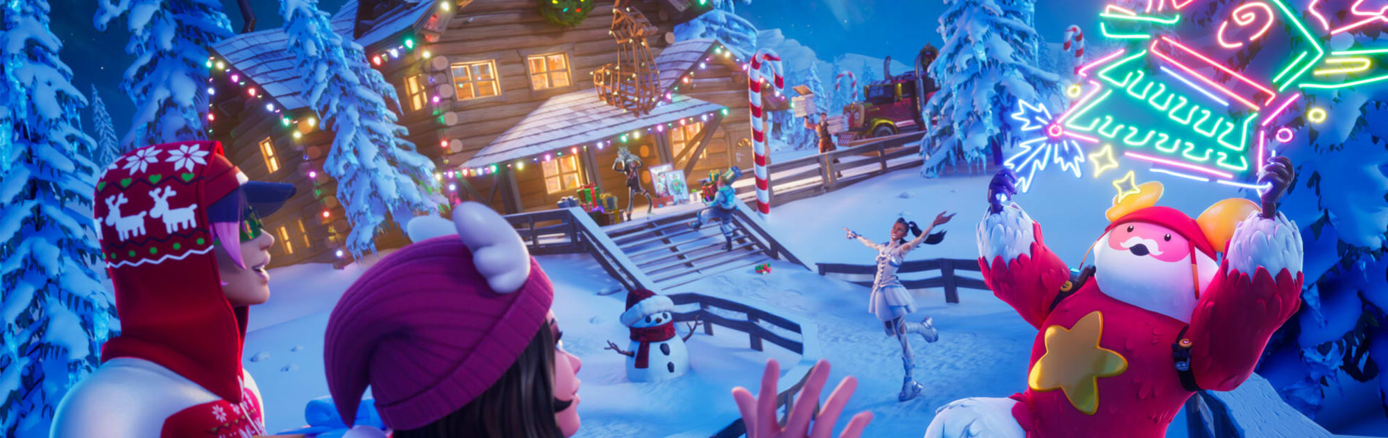 Fortnite wird mit dem Trailer zum Winterfest 2022 zum klassischen Weihnachtsspecial