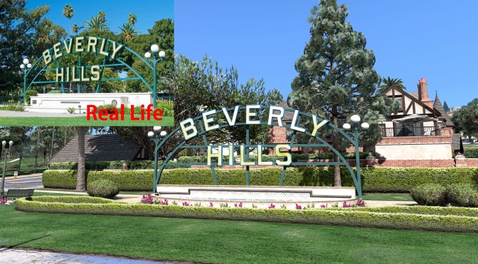 Grand Theft Auto 5 Echtes Leben Beverly Hills Mod