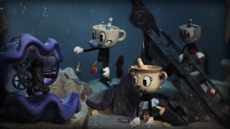 Sehen Sie, was in die Herstellung des Trailers der physischen Edition von Cuphead geflossen ist