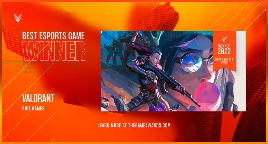 VALORANT gewann bei den The Game Awards 2022 mehr Auszeichnungen als League of Legends
