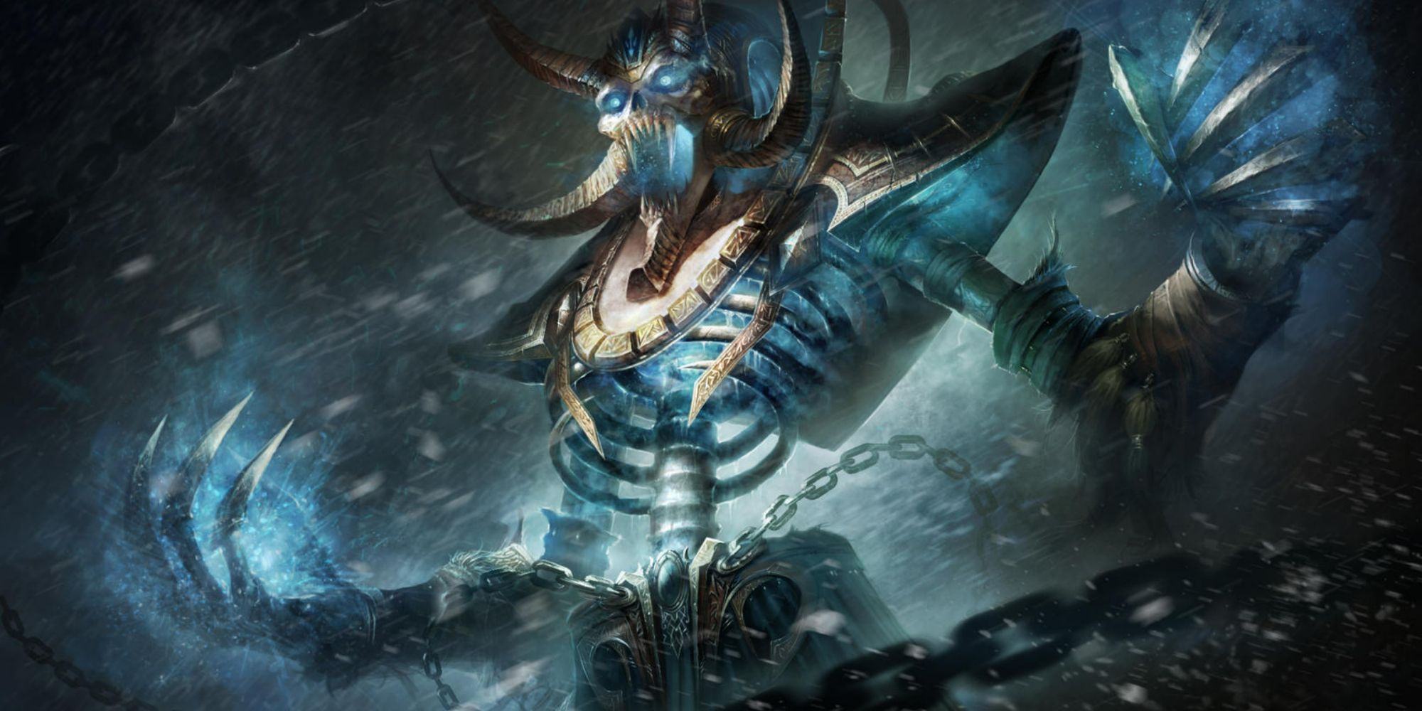 World of Warcraft Kel'thuzad-Splash-Art 