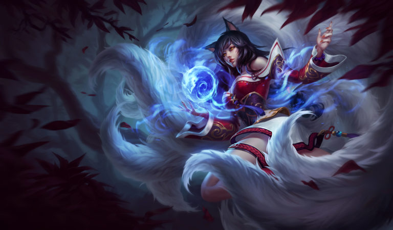 Alle Ahri aktualisierte Splash-Arts in League of Legends