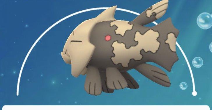 Relicanth in „Pokémon GO“