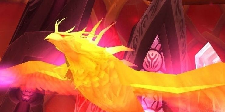 Al'ar der fliegende Phönix im Videospiel World of Warcraft