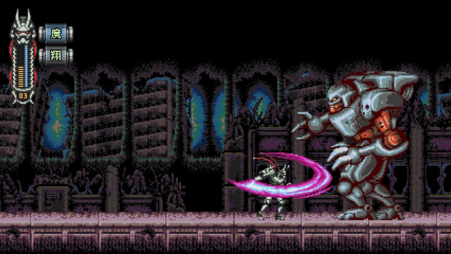 Vengeful Guardian: Moonrider Review – Screenshot 2 von 4