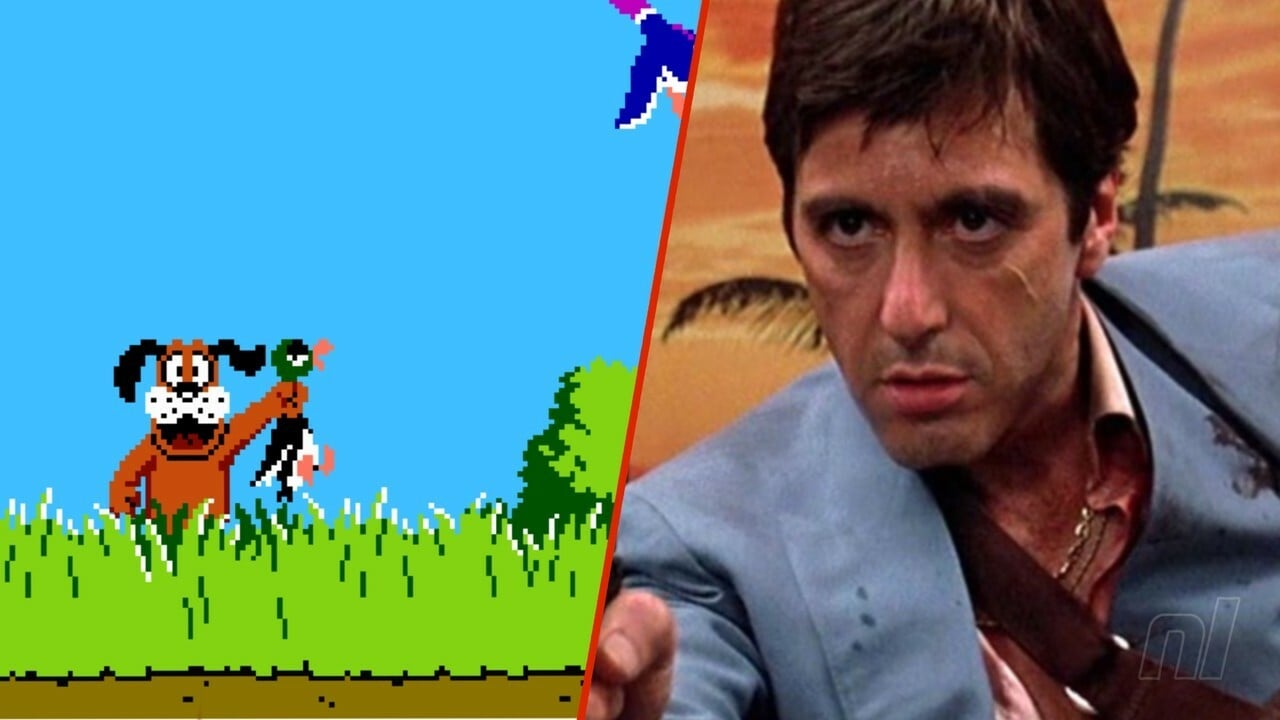 Zufällig: Scarface geht in einem exzellenten Spielzeug-Fotoshooting auf Entenjagd