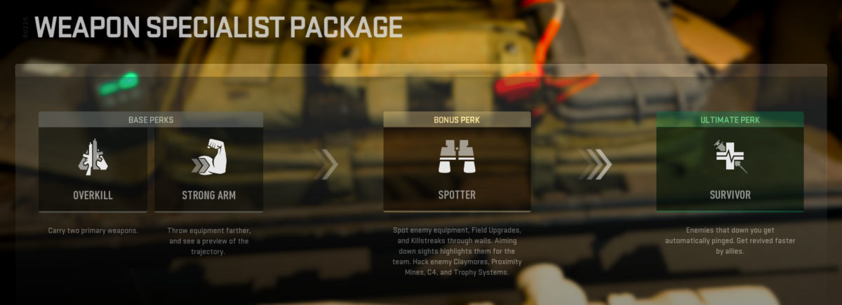 Waffenspezialistenpaket 