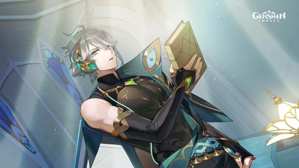 Genshin Impact Version 3.4- Alhaitham Web Event Wallpaper