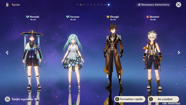 Genshin Impact, Rangliste: les équipes idéales for affronter les contenus les plus difficiles! 
