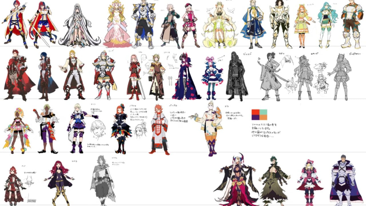 Fire Emblem Engage Concept Art in neuem Nintendo-Interview „Ask The Developer“ geteilt
