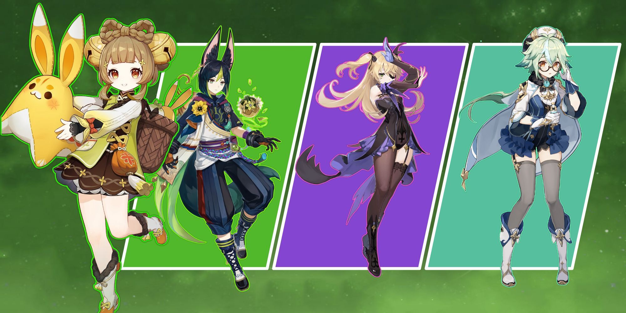 Zusammensetzung des Genshin Impact Teams Yaoyao Tighnari Fischl Saccharose