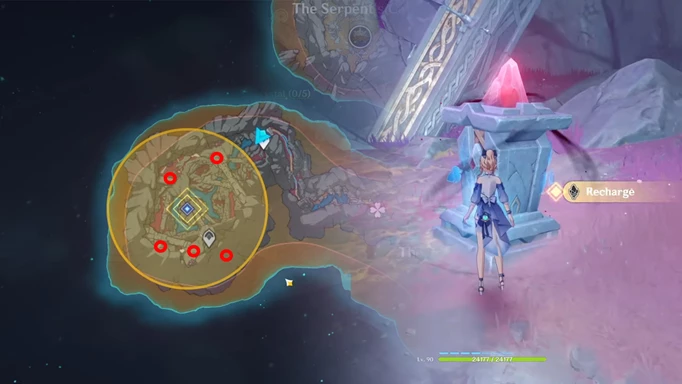 Genshin Impact: Standorte der Kristallsäulen