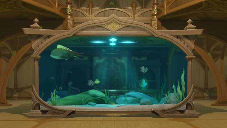So platzieren Sie Einrichtungsgegenstände in Aquarien in Genshin Impact