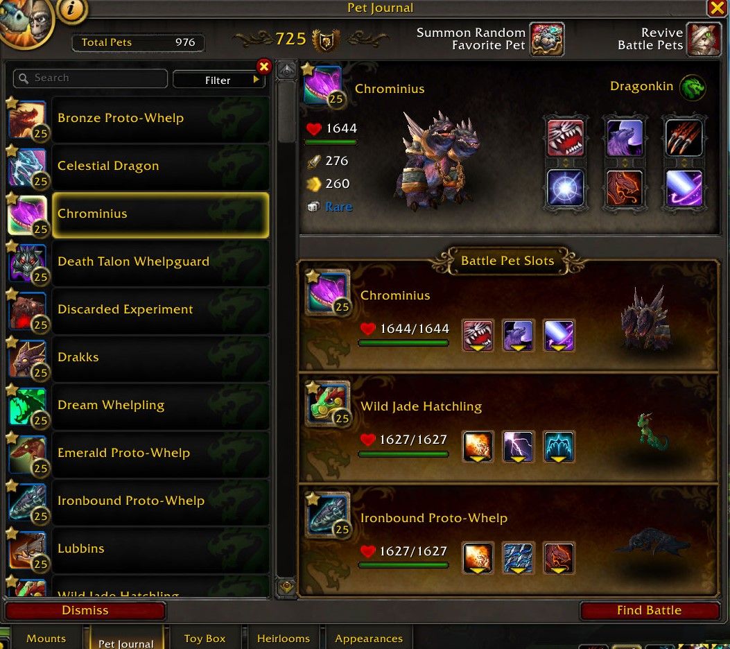 World of Warcraft Bakhushek gegen Dragonkin Pet Team