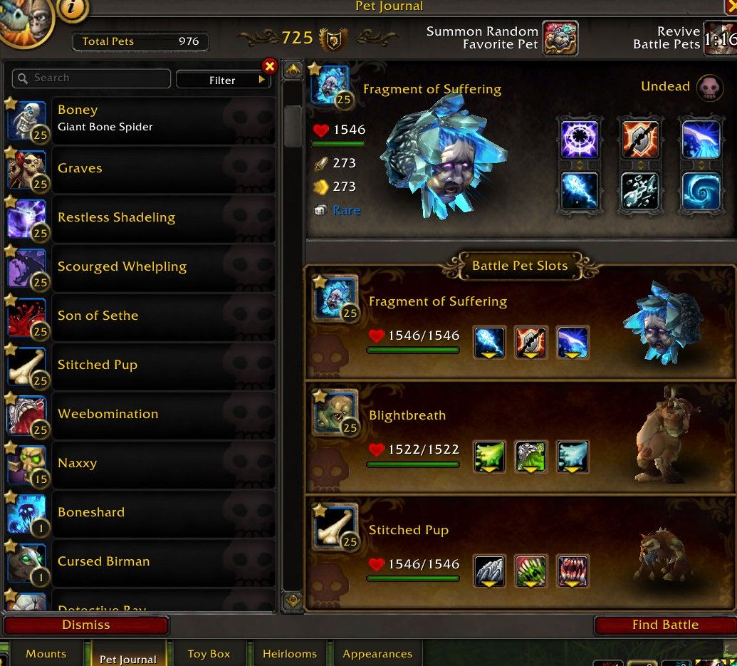 World of Warcraft Bakhushek gegen ein untotes Haustierteam