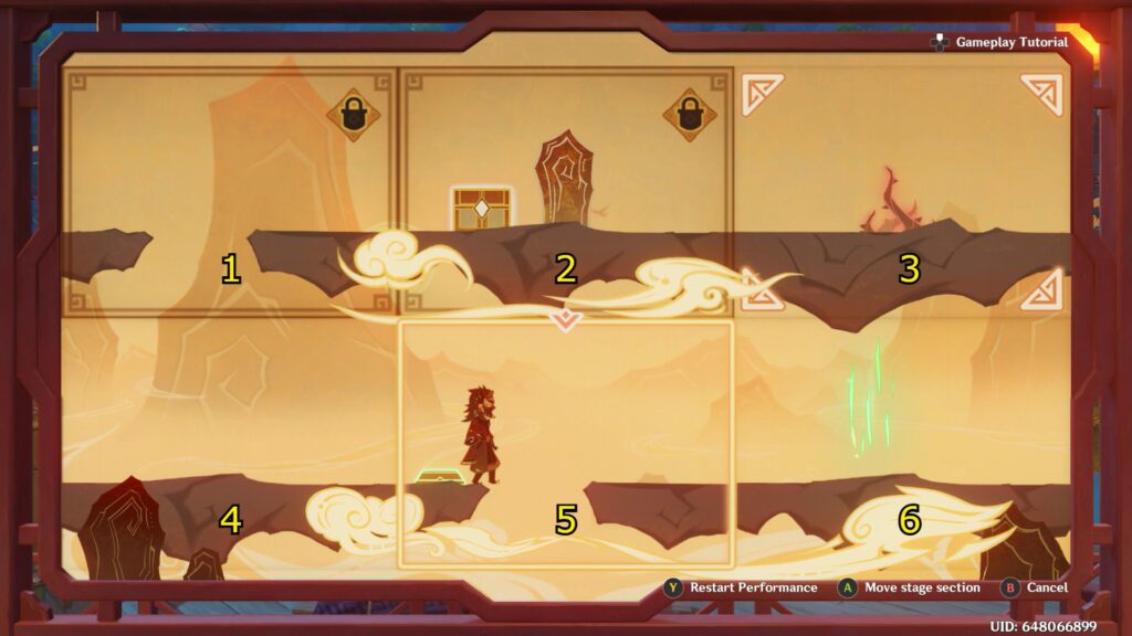 Genshin Impact – Over Peaks Scene 2 – Paper Theatre Guide – Schritt 3