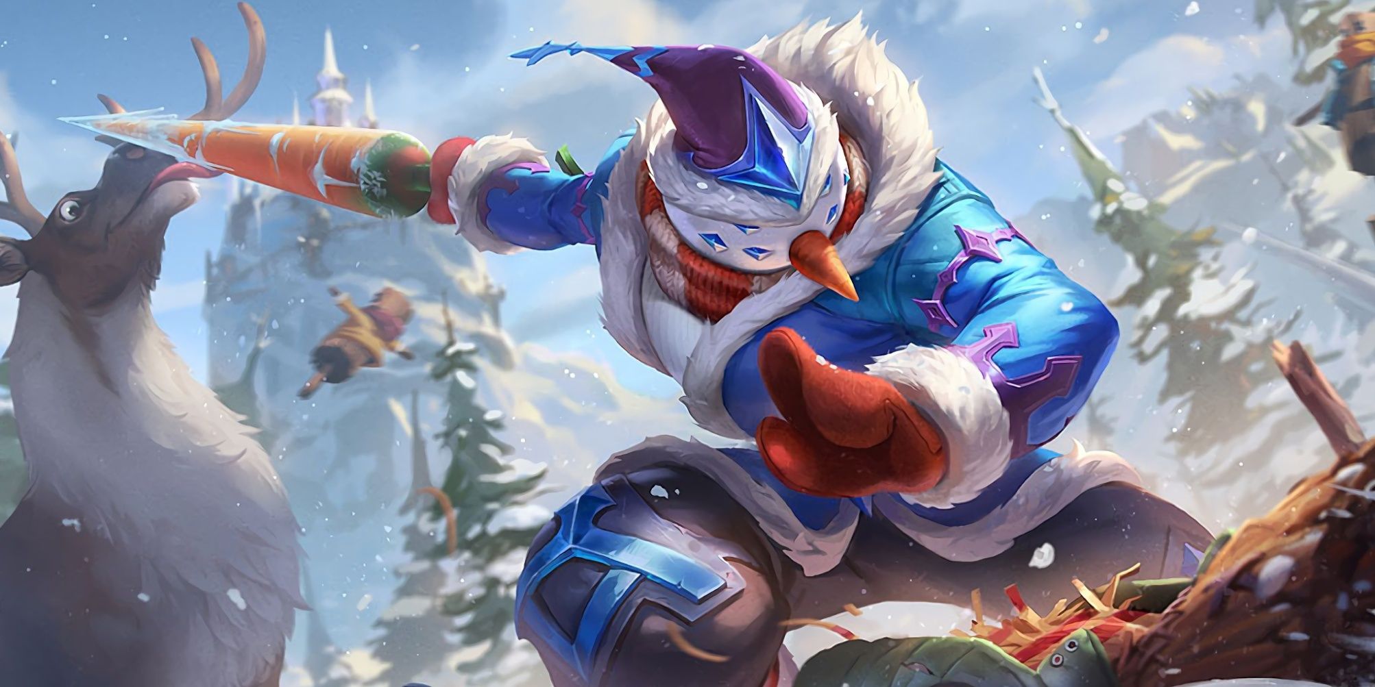 Schneemann und Liga der Legenden