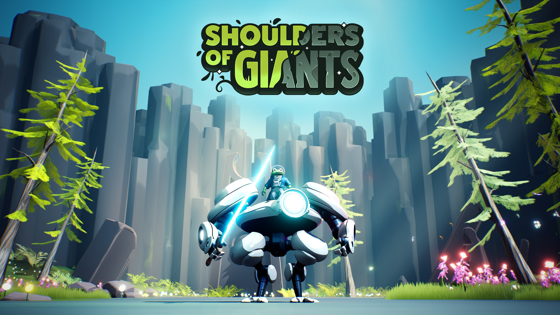 Hinter dem Cartoon-Sci-Fi-Kunstwerk von Roguelike Shoulders of Giants – jetzt erhältlich