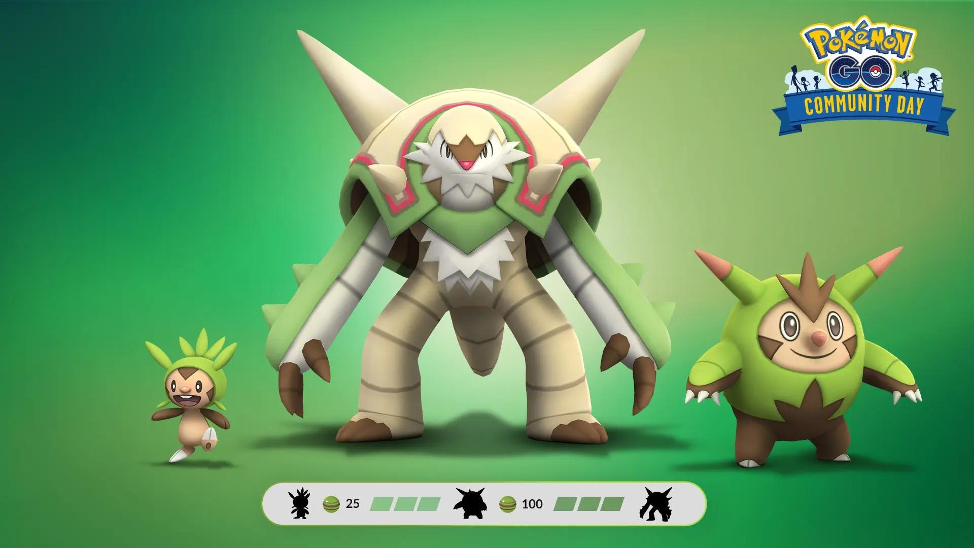 Chespin-Pokémon GO