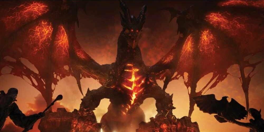 Die Gruppe trifft in World of Warcraft: Cataclysm auf Deathwing