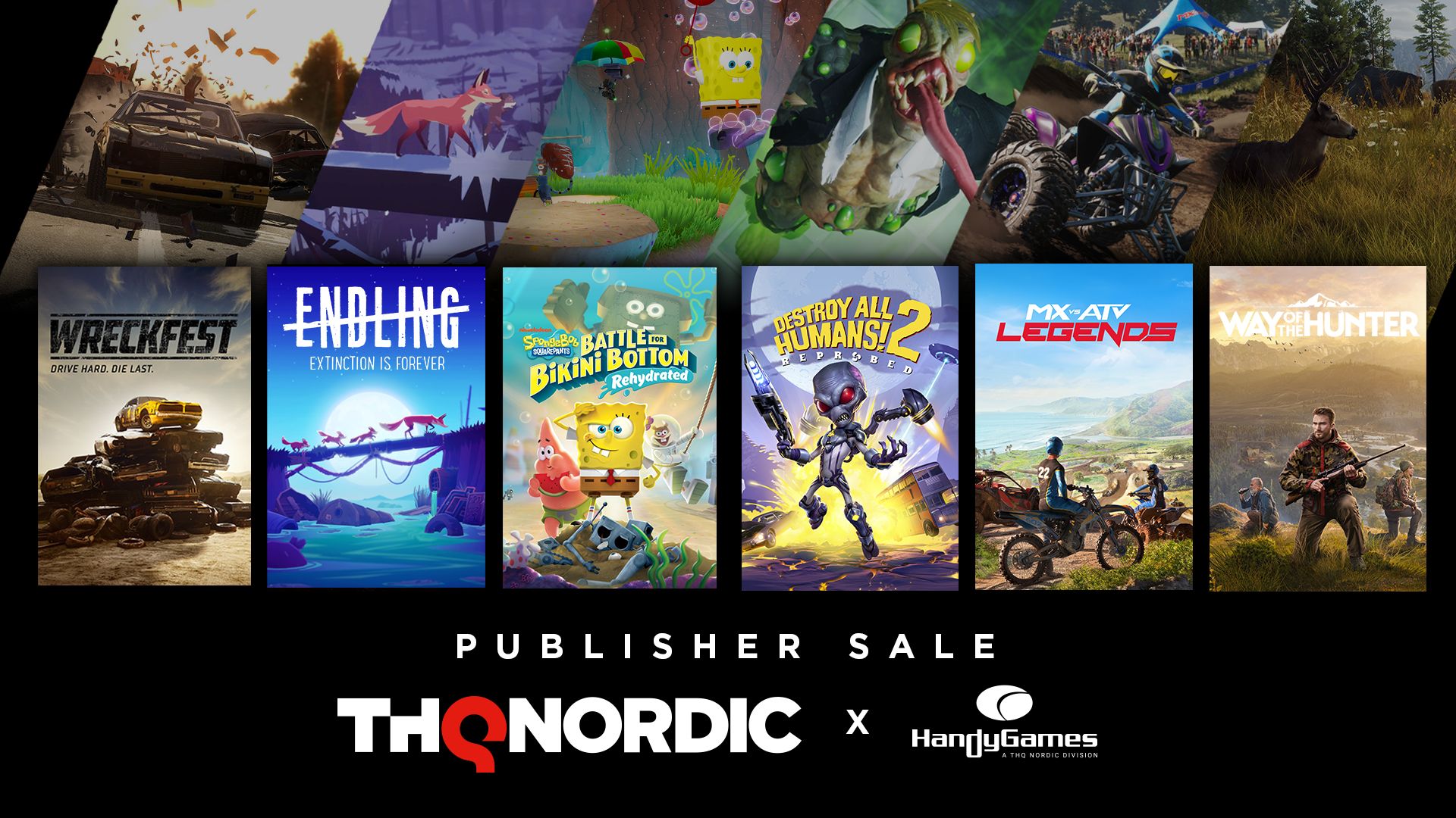 Von der galaktischen Eroberung über Rennrivalitäten bis hin zu schwammartigen Eskapaden, der THQ Nordic und Handy Games Publisher Sale bietet für jeden etwas