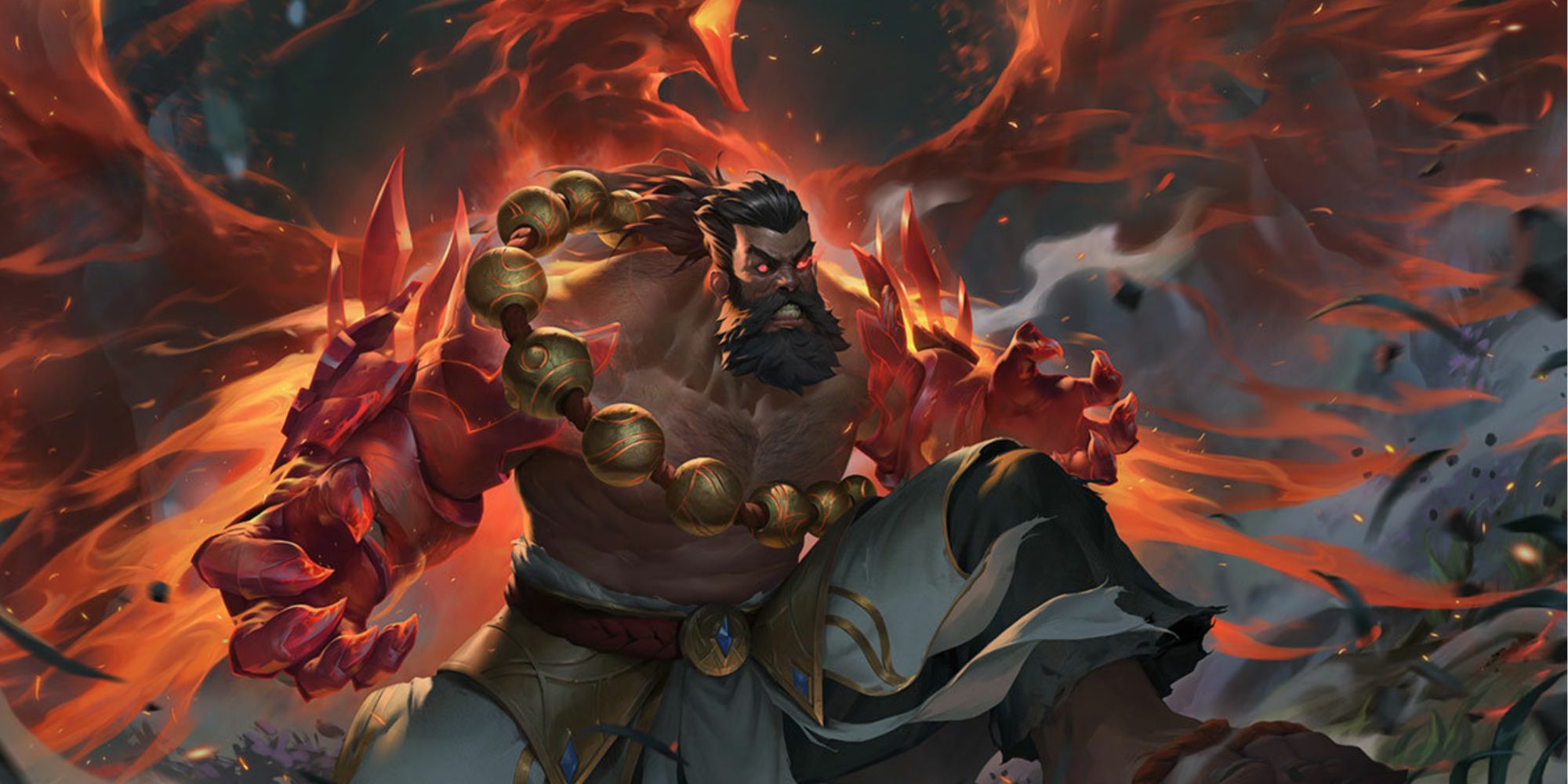League of Legends Geisterwache Udyr Splash Art