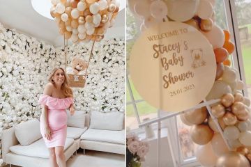 Inside Stacey Solomons Last-Minute-Babyparty in ihrer Küche