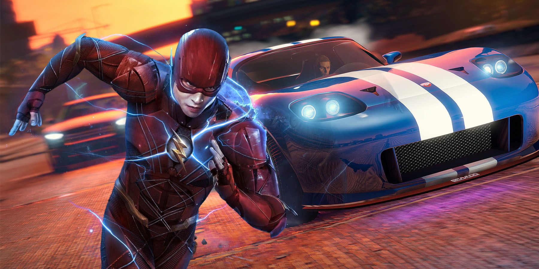 Modder brings Ezra Miller's The Flash into Grand Theft Auto 5