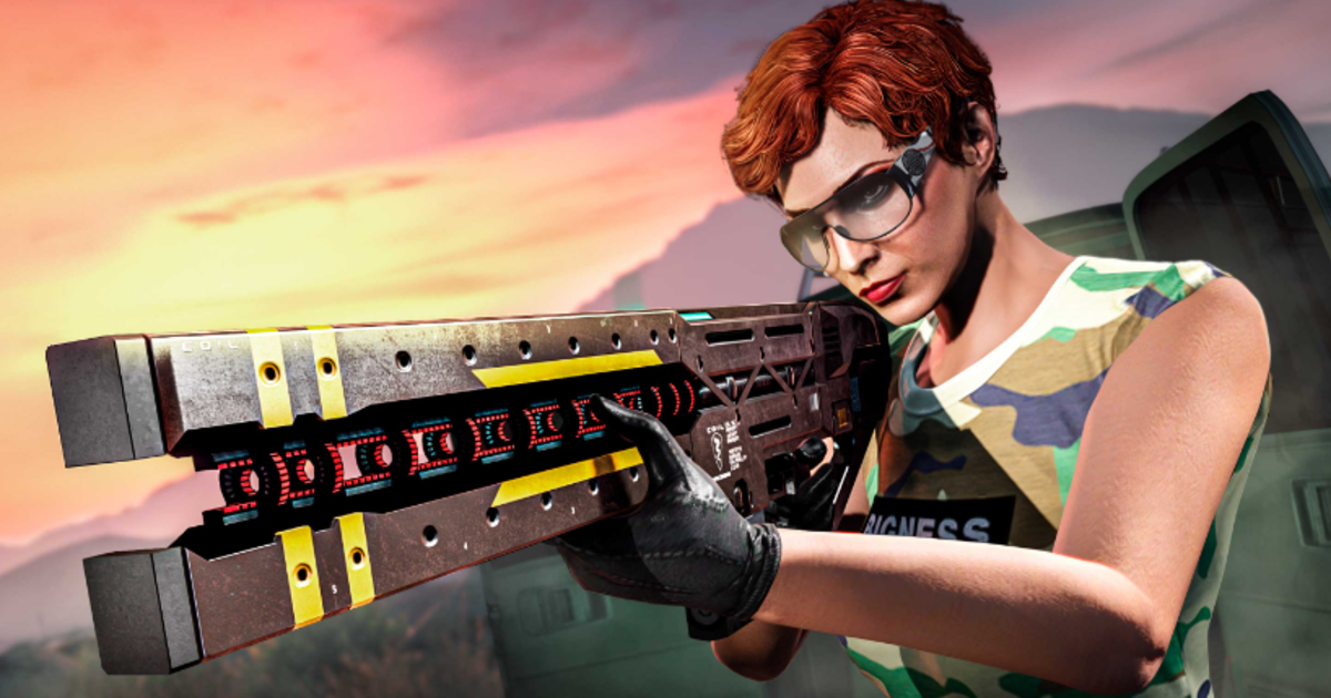 Der neue Waffenladen von GTA Online ist im Wesentlichen ein Eiswagen, der Railguns auspeitscht